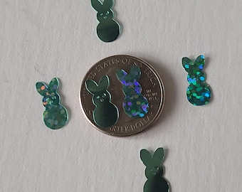 Peep It Real - guimauve pailletée, pâques, bonbon, amusant, lapin, lapin, peep, squishy, résine, paillettes, époxy, panier, chasse aux œufs, bonbons