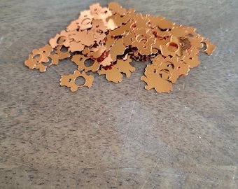 Paillettes en forme d'ours bienveillantes, confettis, amour beaucoup, coeur tendre, coeur courageux, coeur sincère, champion, acclamation, funshine, grincheux, heure du coucher