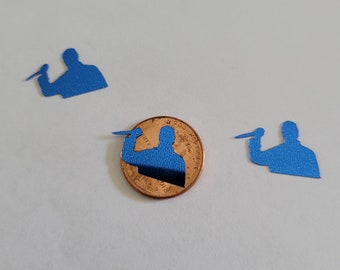 The Boogeyman- Michael shaped glitter/confetti, Halloween, Myers, Killer, Horror, Scary, Family, Evil, Darkness, Haddonfield, IL, catatonia