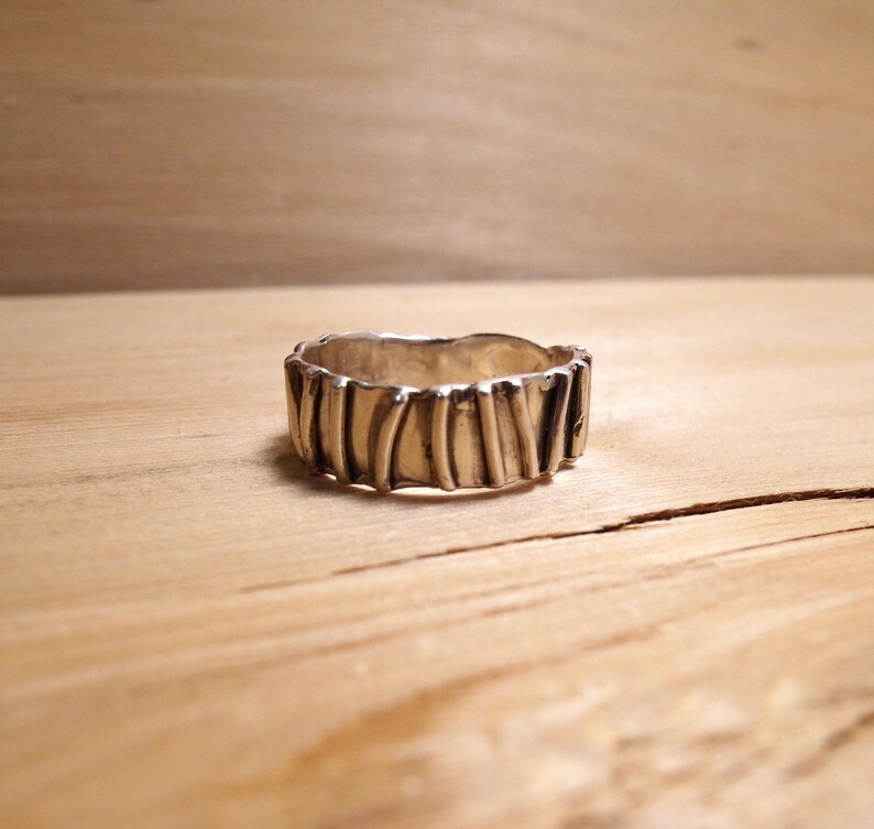 Band Ring Sterling Silver Ring Stone Setting Ring Silver Ring Band Ring Sterling Silver and Black Stone Unisex Band Ring