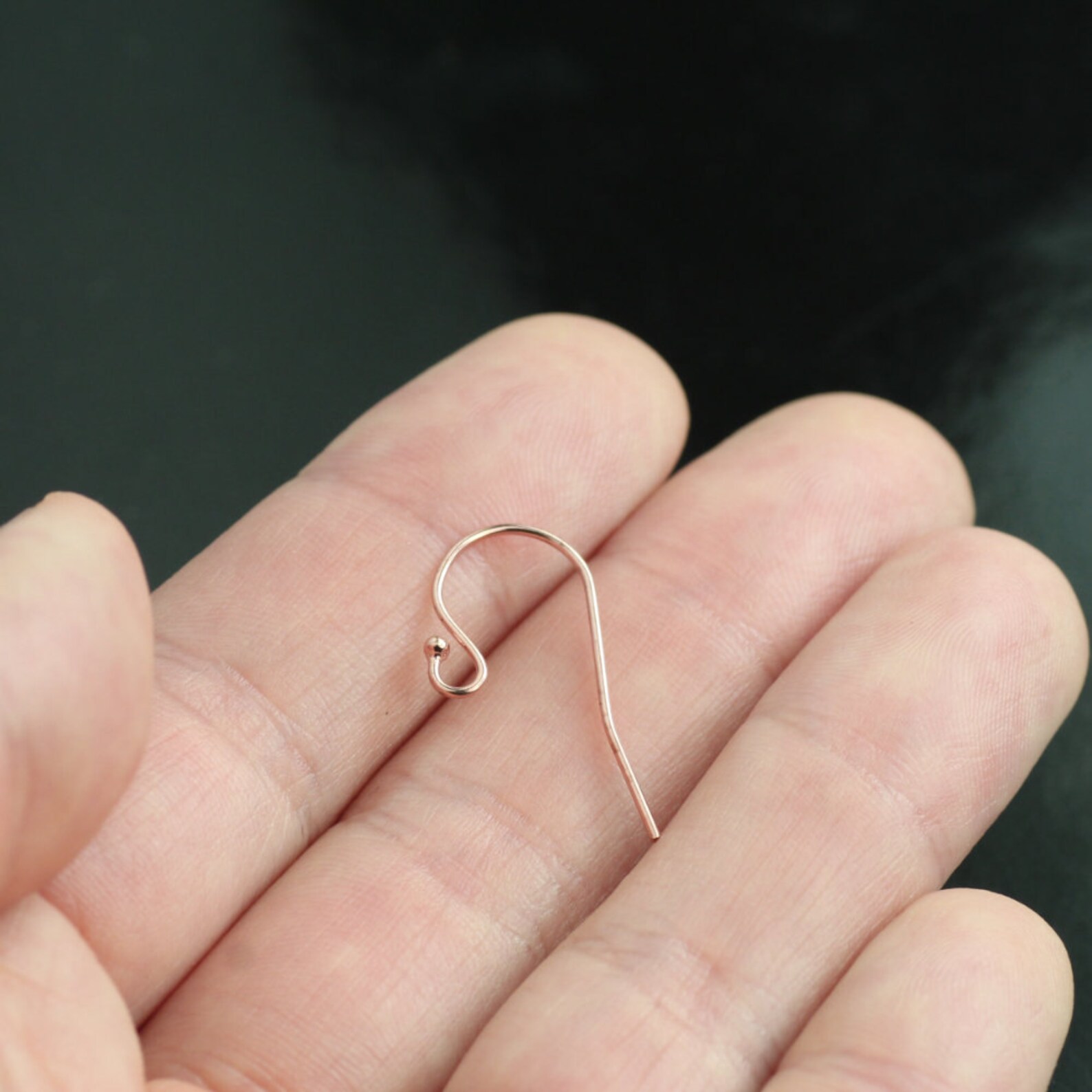 Rose gold ear wires Clearance