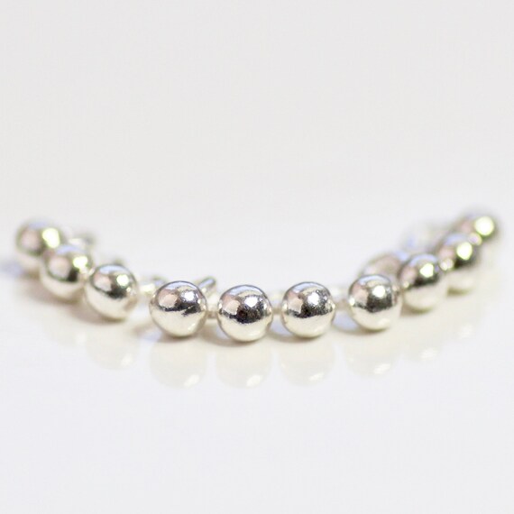 5 2.5 Inch Sterling Silver .925 Headpin with Ball Cluster Choose Package Size 20 Gauge