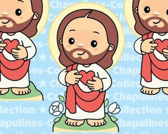 クリップアート イエスの愛 セット 257 - 即時ダウンロード