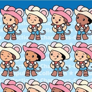 Dancing kids clipart Set 255