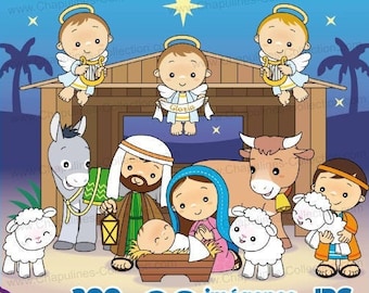 Nativity Clipart Set 215