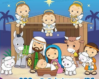 Nativity Clipart Set 215