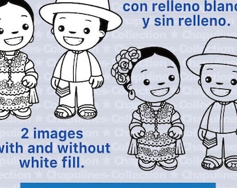 Yucatan Clipart vectors SVG PNG JPG Set 268