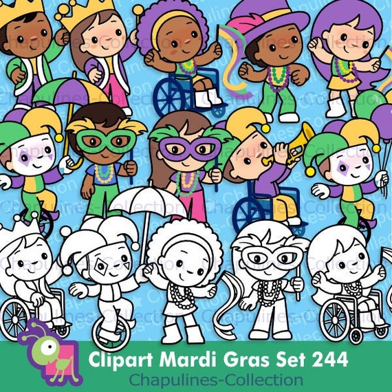 Mardi Gras PNG Clipart Set 244 Chapulines Collection Clipart - Etsy México