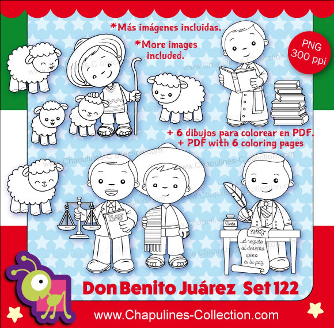 Clipart Benito Juárez en blanco y negro Presidente de México - Etsy México Clipart Benito Juárez en blanco y negro Presidente de México - Etsy México