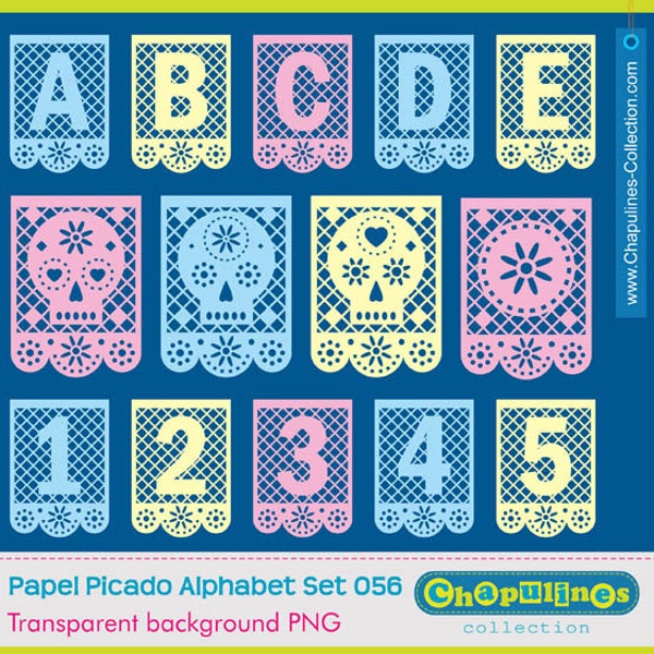 Papel Picado Digital - Etsy