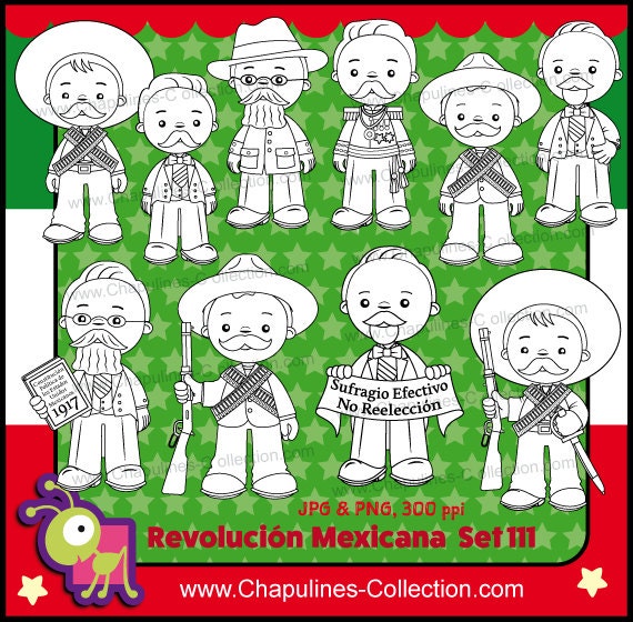 Revolución Mexicana Clipart en Blanco y Negro y Dibujos para - Etsy México Revolución Mexicana Clipart en Blanco y Negro y Dibujos para - Etsy México