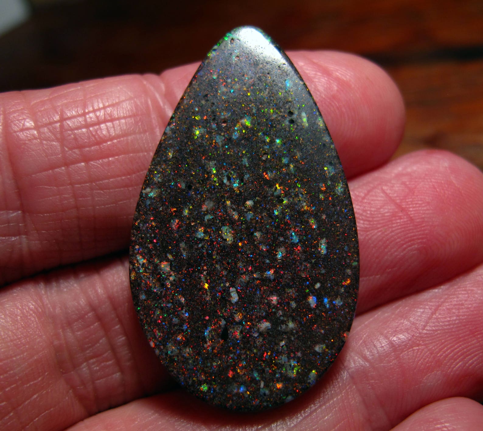 Rare & Unique Andamooka Matrix Opal With Bright Etsy