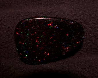 Stunning Fairy Matrix Opal. Beautiful Bright Rainbow sparkles Perfect AAA grade double sided stone.  37 carats 37 x 23 x 5mm