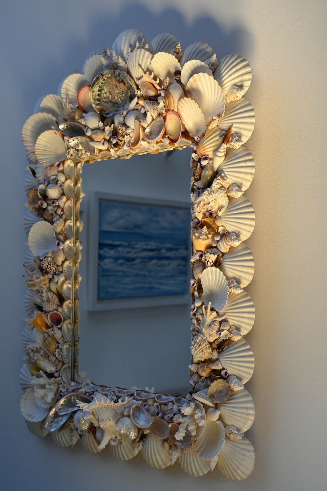 Large Assorted Shell Mirror SP001 Etsy