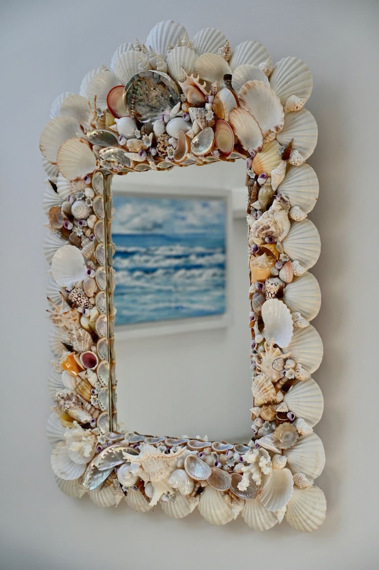 Large Assorted Shell Mirror SP001 Etsy