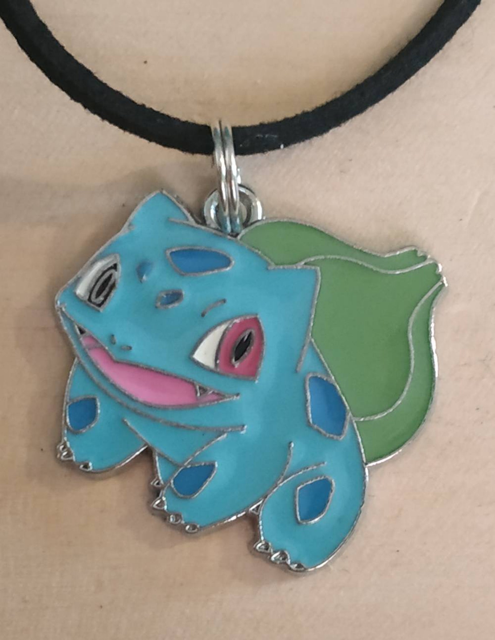 Bulbasaur Charm Necklace or Keychain Etsy
