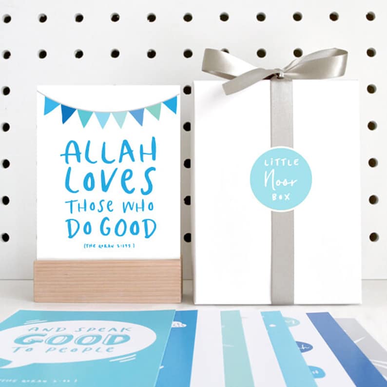 The Little Noor Box, Islamic Quotes and Reminders for Muslim Kids, Islamic Gift image 5