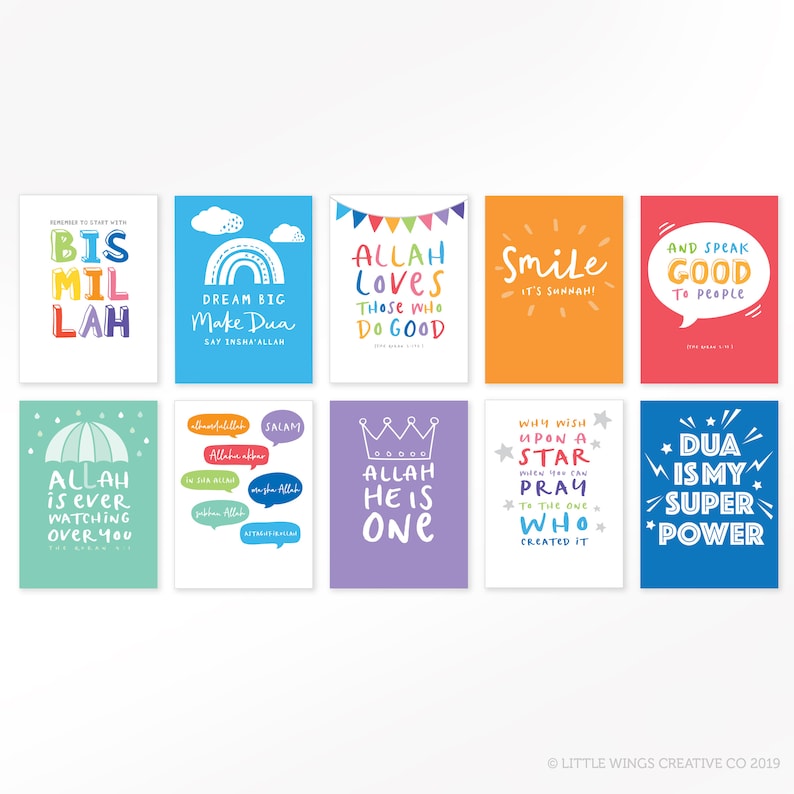 The Little Noor Box, Islamic Quotes and Reminders for Muslim Kids, Islamic Gift image 2