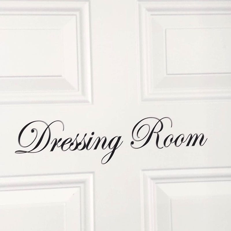 Fitting Room Sign - Etsy