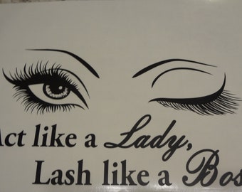 Lash Like A Boss Etsy