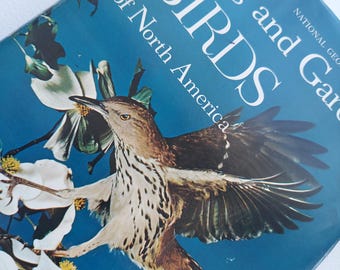 Song & Garden Birds of North America National Geographic Society Hardback Elderly Gift