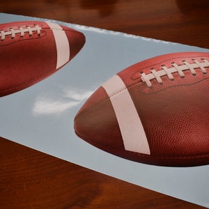 Football Decals: Sports Theme Wall Stickers, Bedroom Decor