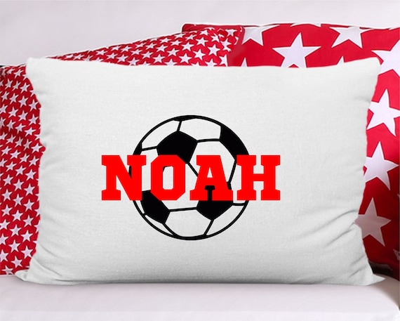 Soccer Ball Pillowcase Birthday Slumber Party Favor Standard Etsy