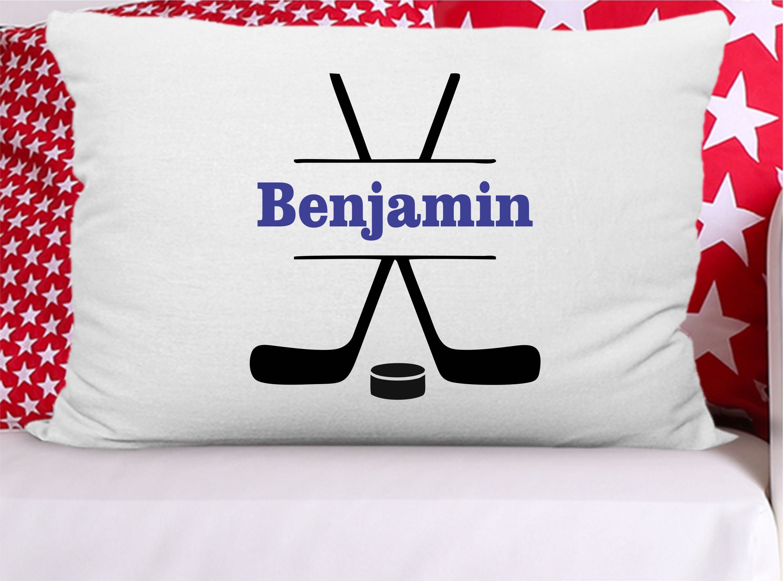 Personalized Hockey Pillow DB301 30O53 - Famvibe