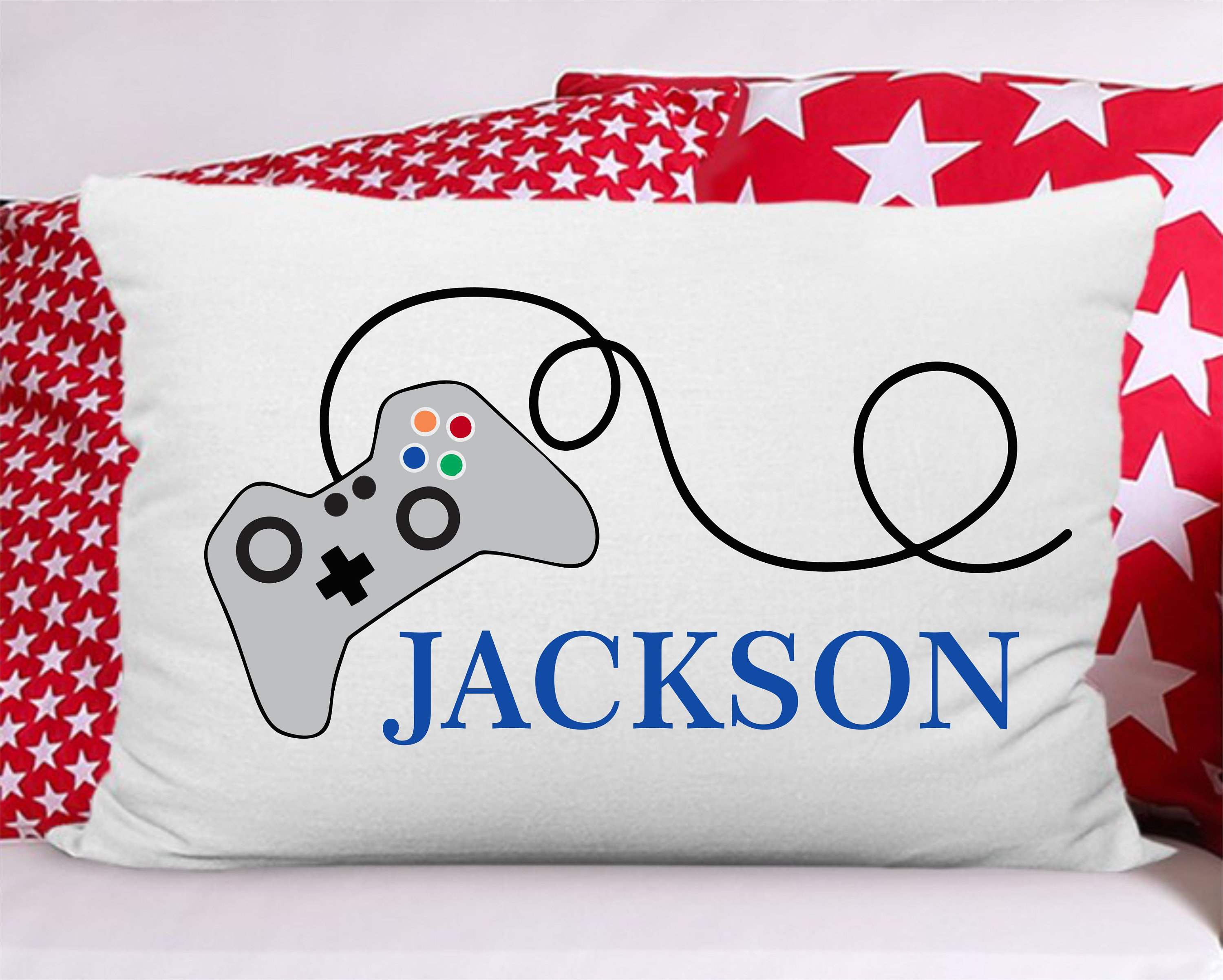 Video Game Pillowcase Birthday Gamer Party Girls Boys Etsy