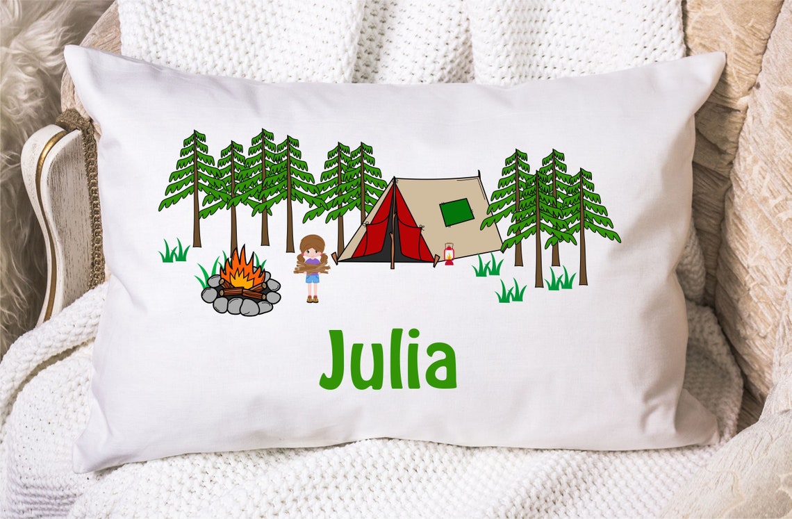 Boys Girls Camp Pillowcase Tent Camping Summer Scouts Youth Etsy