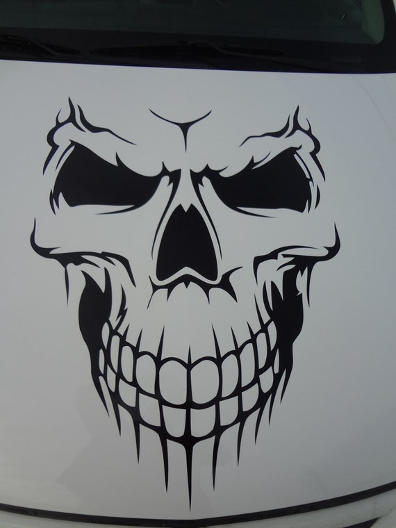 Calcomanía 3D De Calavera Para Coche - Adhesivo Metálico Decorativo Para Vehículos