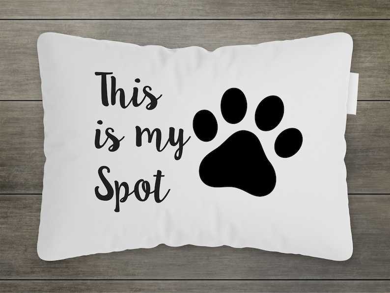 Dog Pillowcase Standard 20 x 30 Pillow Case Paw Personalized Etsy