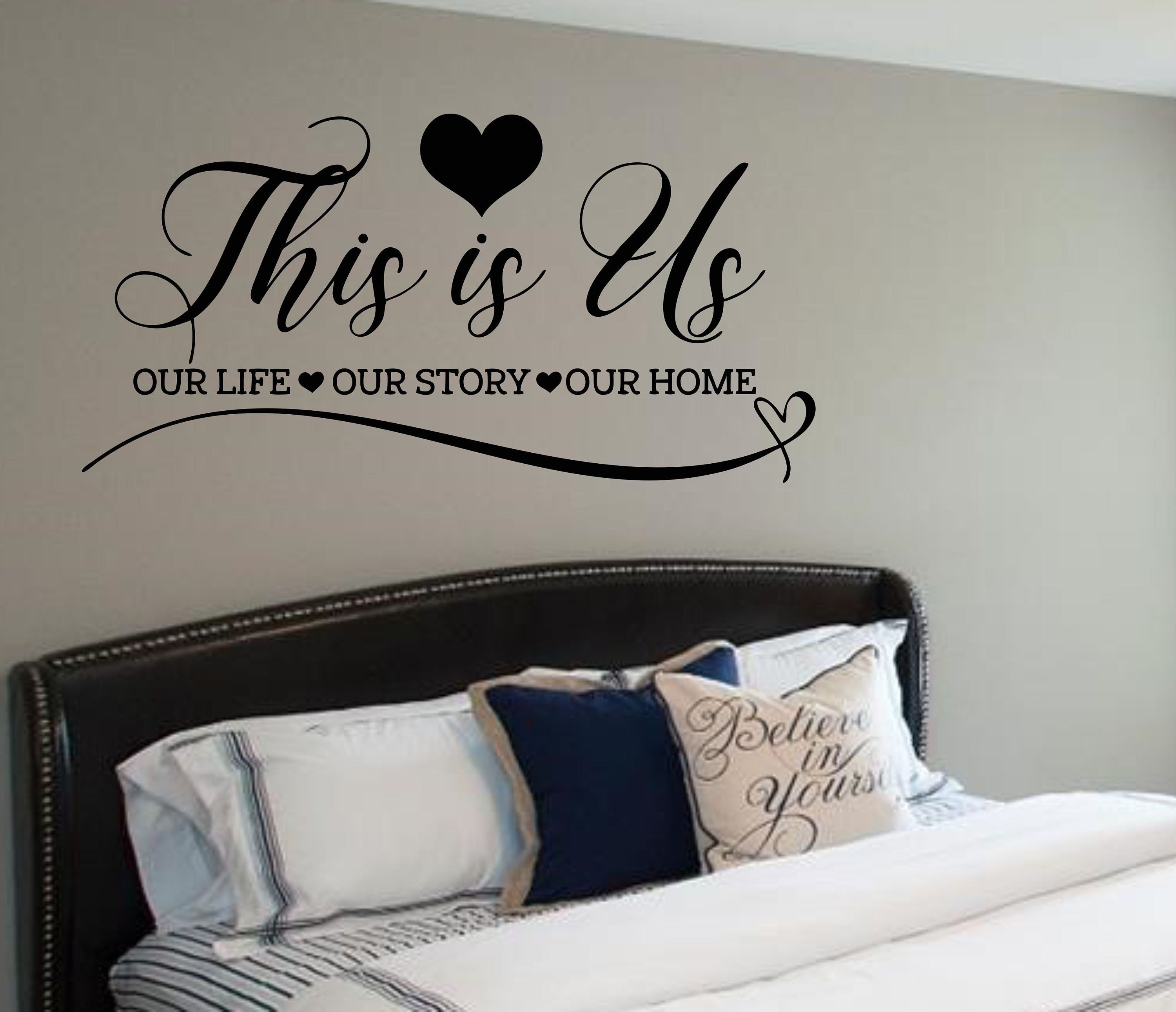 This is Us Wall Decal: Family Home Decor Sticker - Etsy