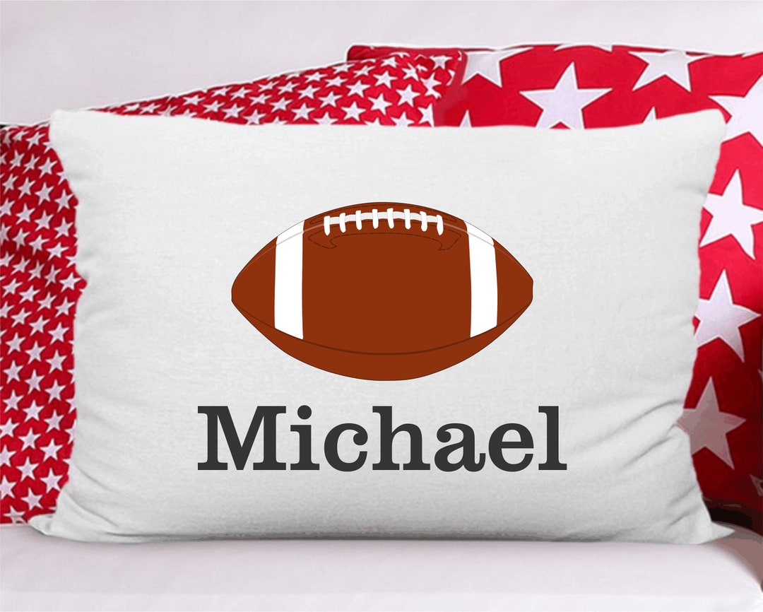 Football Pillowcase Birthday Slumber Party Favor Sleepover 20 X 30