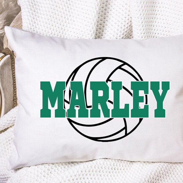 Volleyball Pillows Etsy