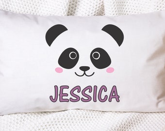 panda pillow case