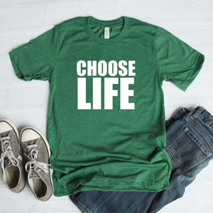 Choose Life T-Shirt: Unisex Pro-Life Tee