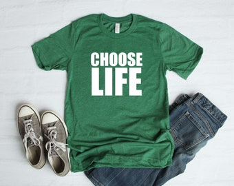 Choose Life T-Shirt: Unisex Pro-Life Tee
