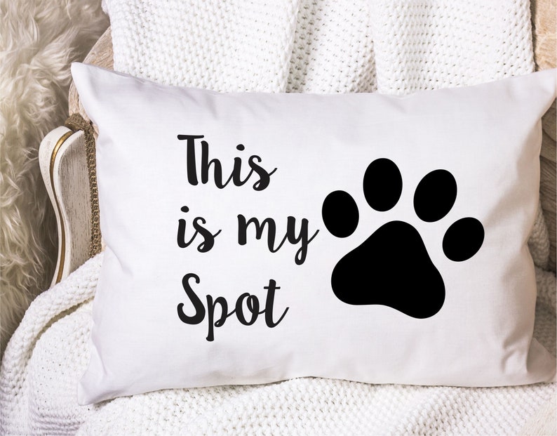 Dog Pillowcase Standard 20 x 30 Pillow Case Paw Personalized Etsy