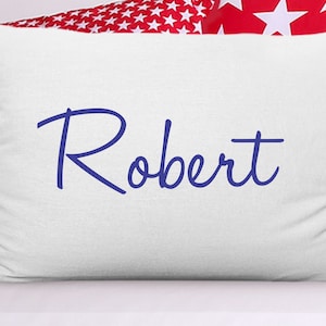 Custom Cursive Name Pillowcase: Soft Microfiber Bedroom Decor