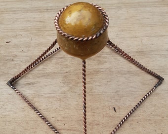 Powerful Orgone pyramid - With Tensor ring- With higher dimension energies-Range over 5,000km) EMF,pollution protection.