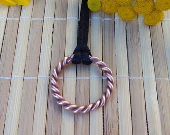 Pendant Tensor Ring - Lost Cubit  - EMF protection - Energy Healing - Positive Energy.  Also it can be used as a ring.