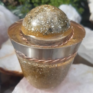 Powerful Chembuster - Orgone - With higher dimension energies- Range 20,000km(Twenty thousand km) with Tensor ring, EMF Pollution protection