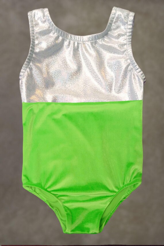 lime green leotard
