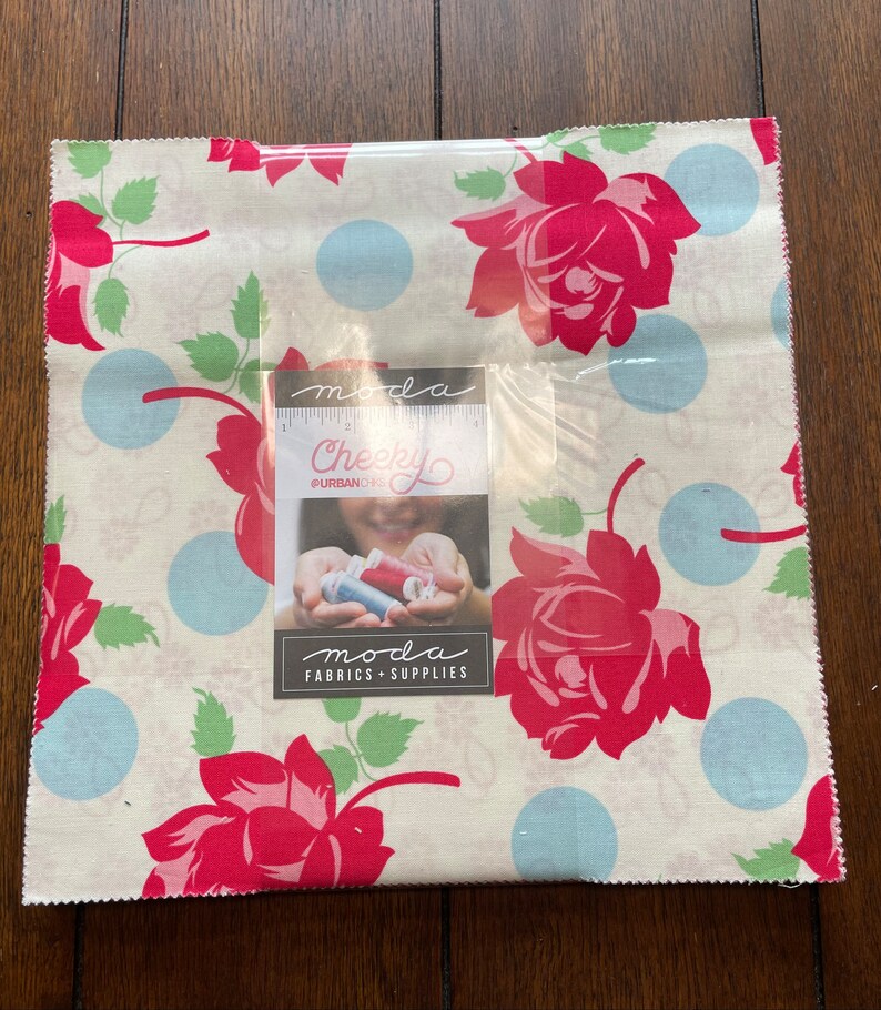 Layer Cake Moda Ambiance - 10 Carrés De Tissu Précoupés Pour Patchwork