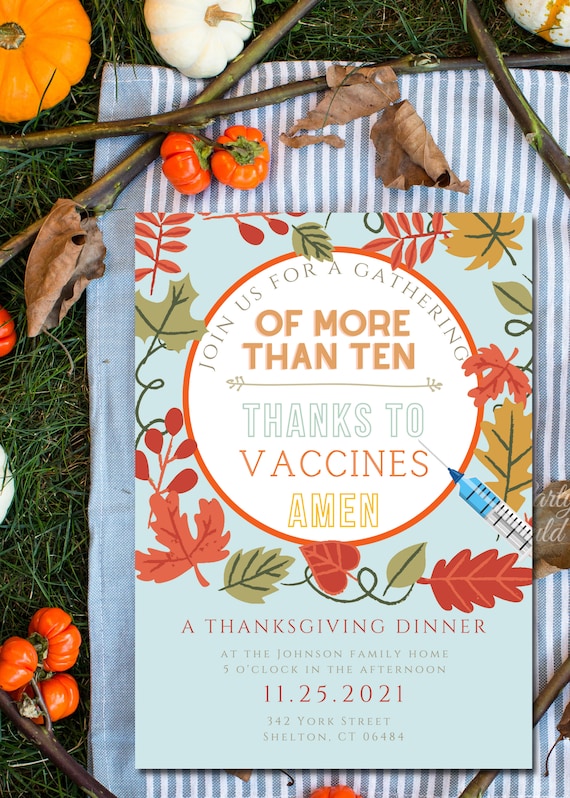 Funny Thanksgiving Invite- Instant download Il_570xn