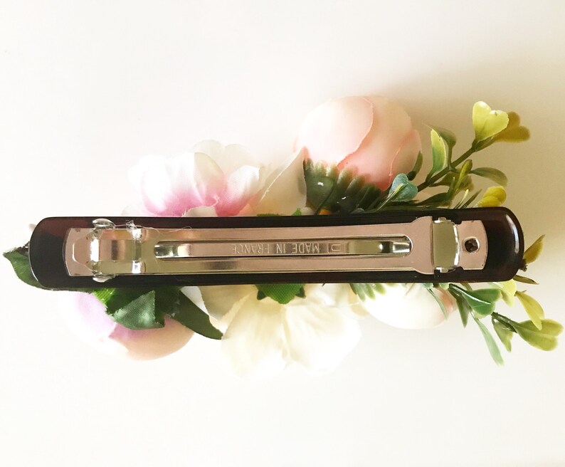 Ivory Flower Hair Clip Blush Colored Floral Hair Clips for Bridesmaids Flower Crown for Bride Peony Floral Clips Pink Bridal Hair Clip