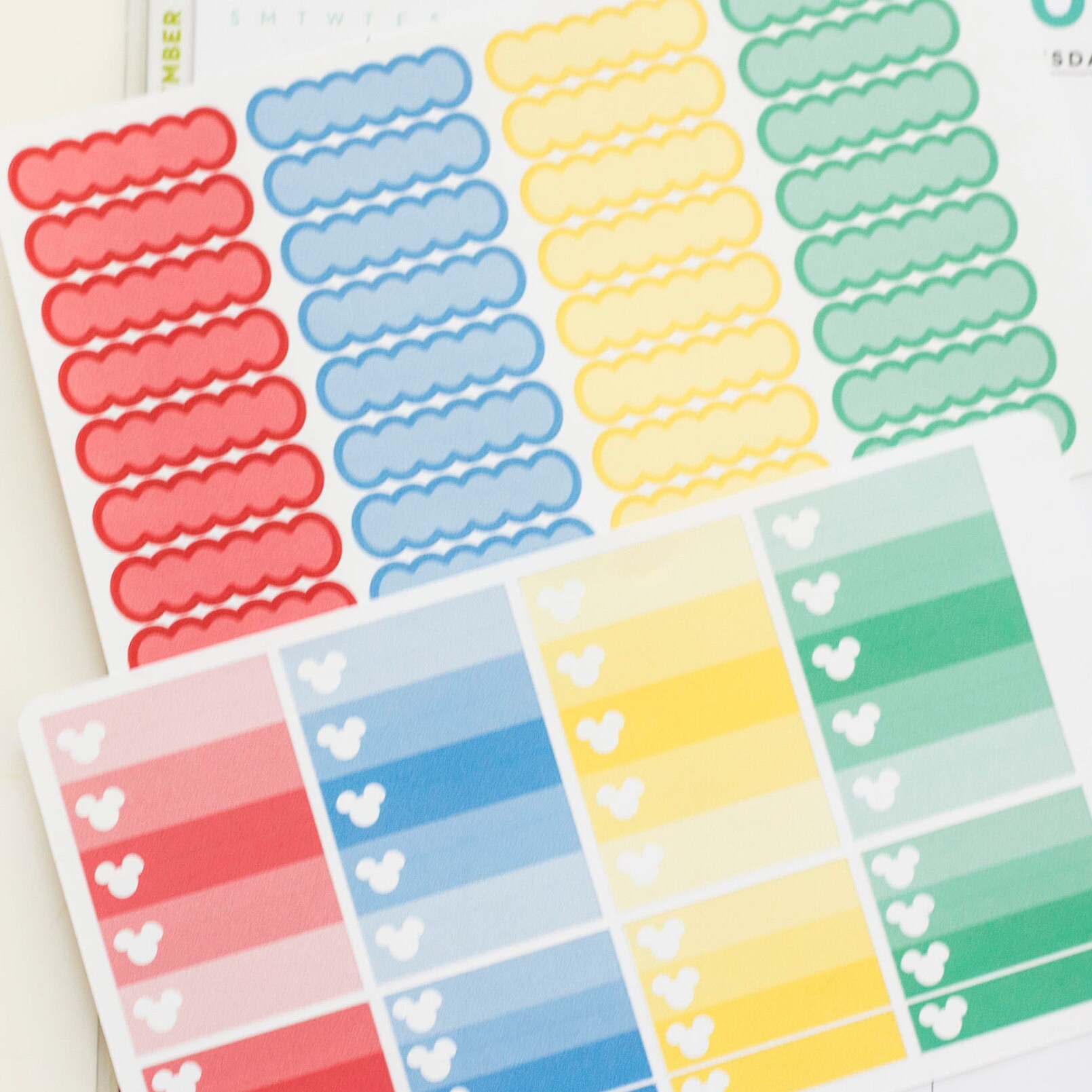 Disney Travel Agent Stickers for Happy Planner Erin Condren Planner - Etsy