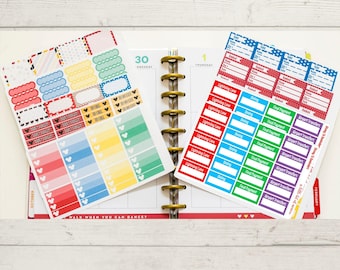 Disney Travel Agent Stickers for Happy Planner Erin Condren Planner
