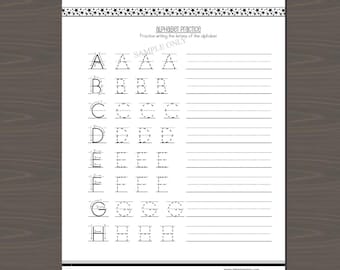 Learn To Write Etsy